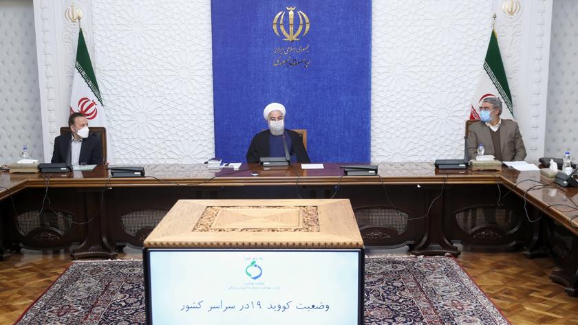 Iranpress: Sanctions against Iranian nation, inhumane act: Pres Rouhani