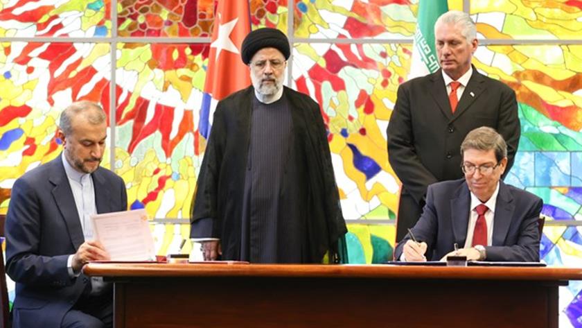 Iranpress: Iran, Cuba ink 6 cooperation documents