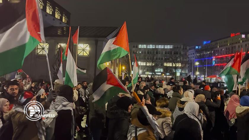 Iranpress: Palestinian supporters hold anti-Zionist demonstrations in Germany
